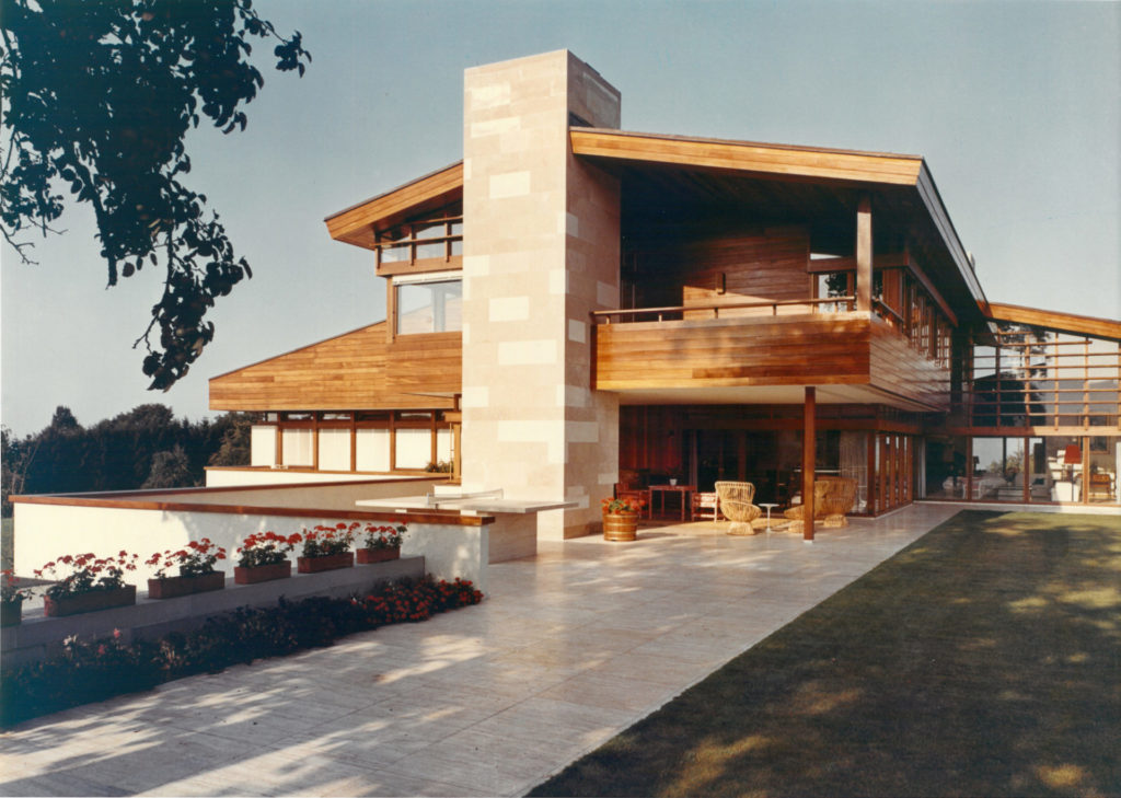 222_Fischbacher_1961_Fassade_01_Fred Waldvogel Villa Fischbacher Mörschwil Architekten Danzeisen + Voser Foto Fred Waldvogel