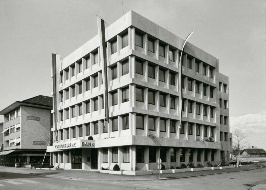 490_Kantonalbank Buchs_Fassade_Kurt Buchmann_01 Kantonalbank Buchs Architekten Danzeisen + Voser Foto Kurt Buchmann