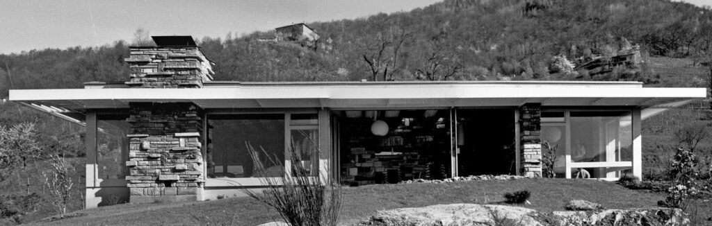 1958 Sala_03 Ferienhaus in Sala Capriasca Architekt Heinrich Graf