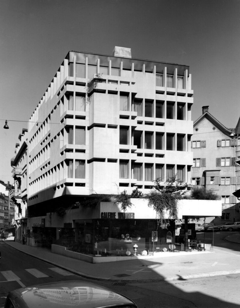 1960 Weinburg_05 Weinburg Neugasse 35 St. Gallen Architekt Heinrich Graf