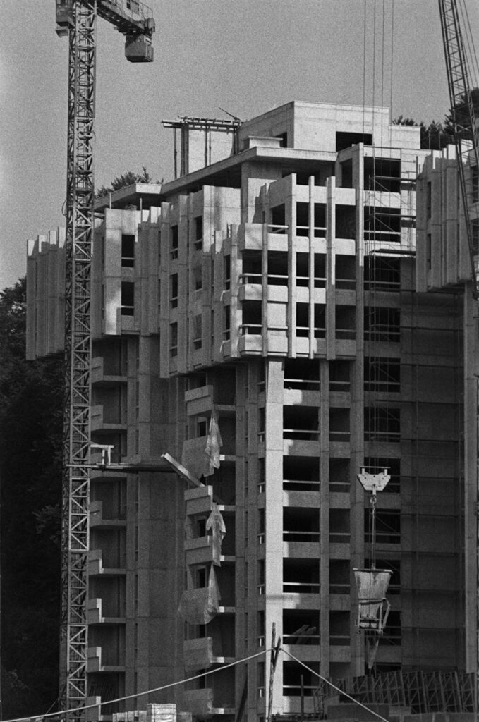 1969 Achslen BC_07 Wohnhochhaus Achslen St. Gallen Architekt Heinrich Graf
