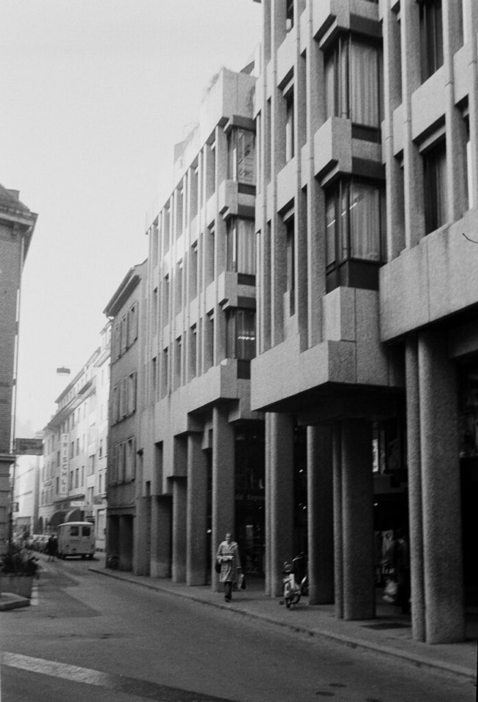 1972 Vita_17 Geschäftshaus Vita St. Gallen Architekt Heinrich Graf