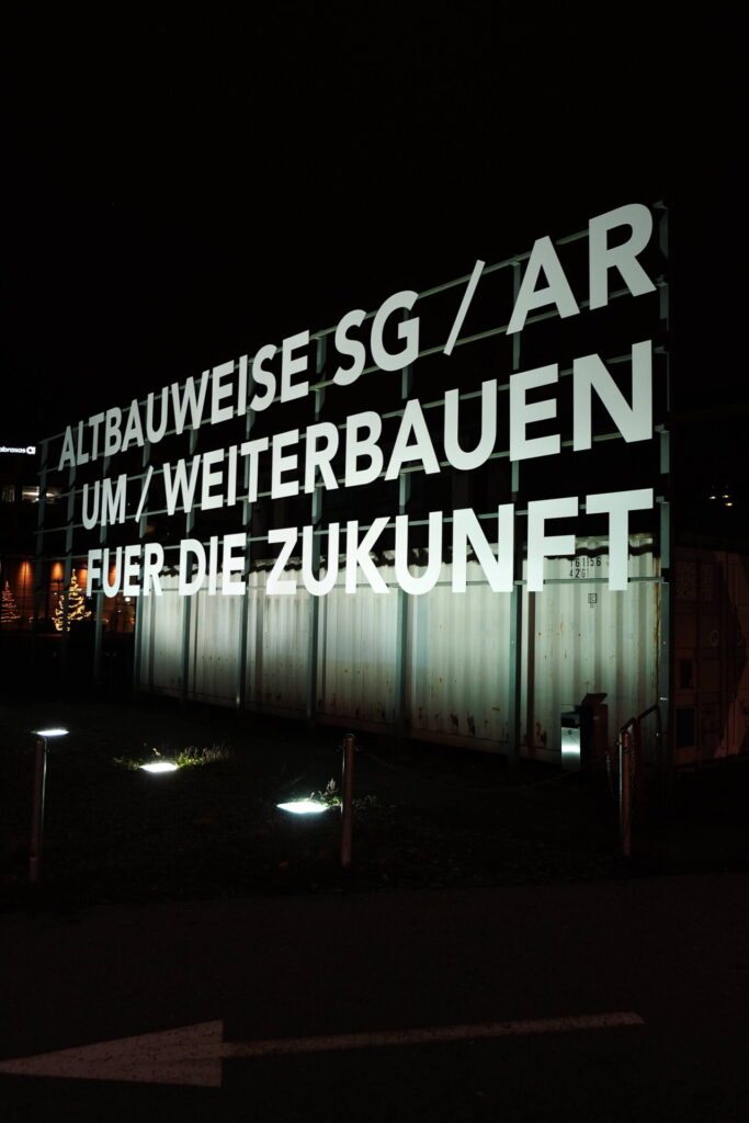 Altbauweise LOK St. Gallen 7. November 2023